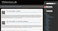 Desktop Screenshot of fschreiner.de
